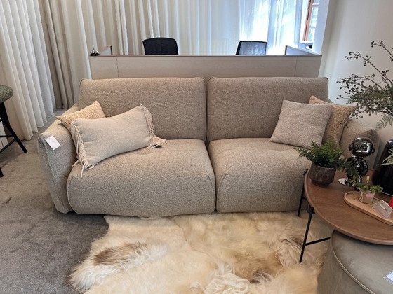 Bib sofa 3,5 seat - Passe Partout - beige/lichtgrijs – Banken, Textiel (photo 2 of 8)