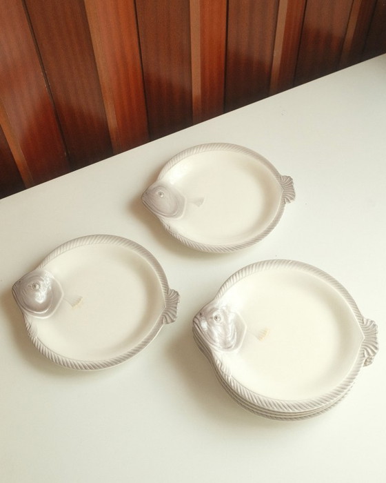 Image 1 of Vis borden en XL schaal, servies