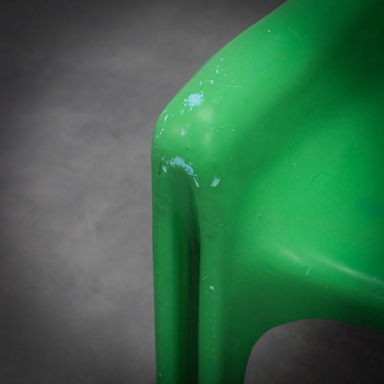 Image 1 of Pair of Vicario Lounge Chairs by Vico Magistretti for Artemide, Italy, 1970s