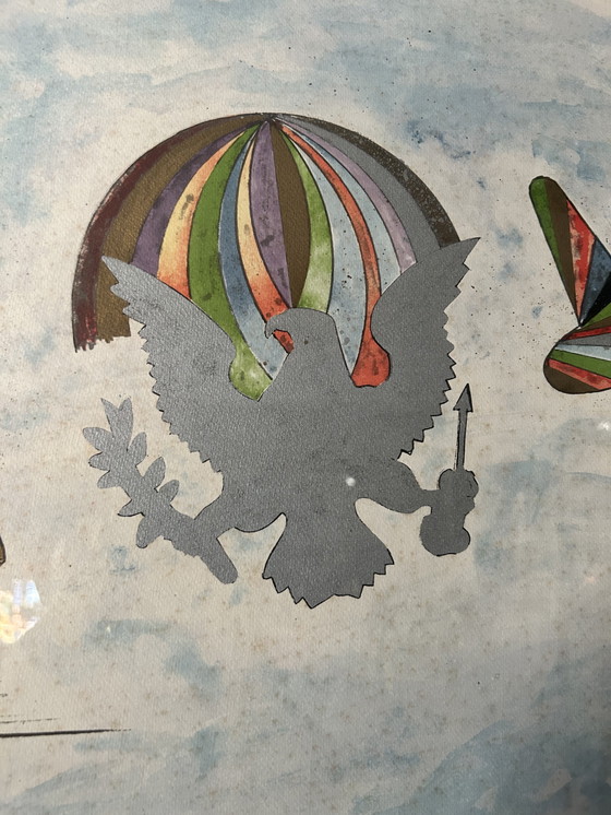 Image 1 of Original Numbered Lithograph by Franco Angeli