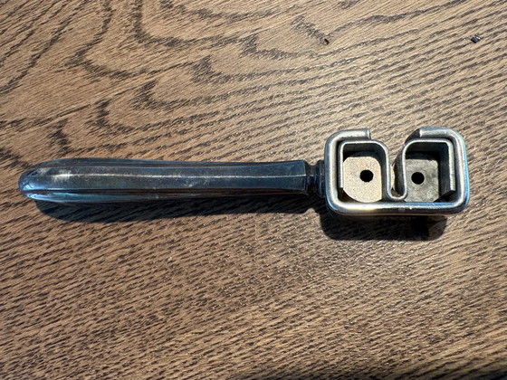 Image 1 of 1930/1940 silver rotary razor sharpener