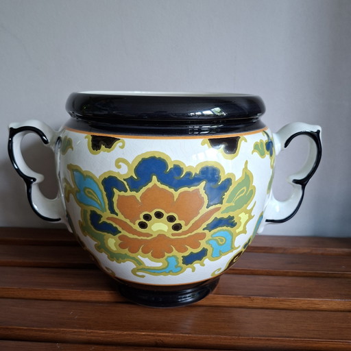 Vase mit Ohren. Monica Gouda-Platteel.