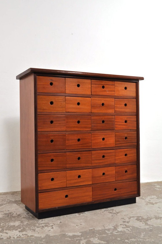 Image 1 of Vintage Mahonie ladekast 1930s