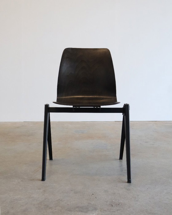 Image 1 of 6x Chaise de passager vintage Galvanitas S22