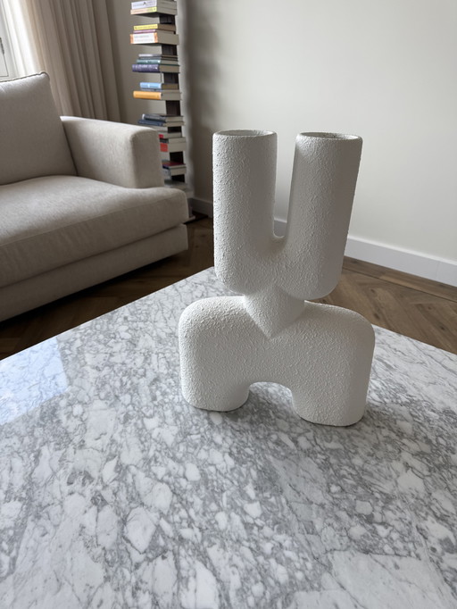 101 Copenhagen - Vase Cobra Double, Medio - Bubble White