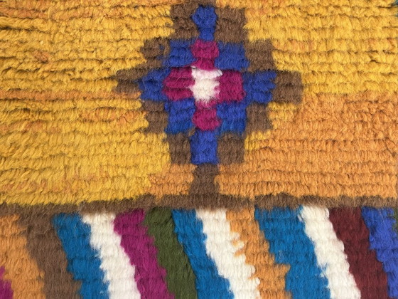 Image 1 of Berber Vloerkleed - 251 cm x 156 cm - gekleurde Wol