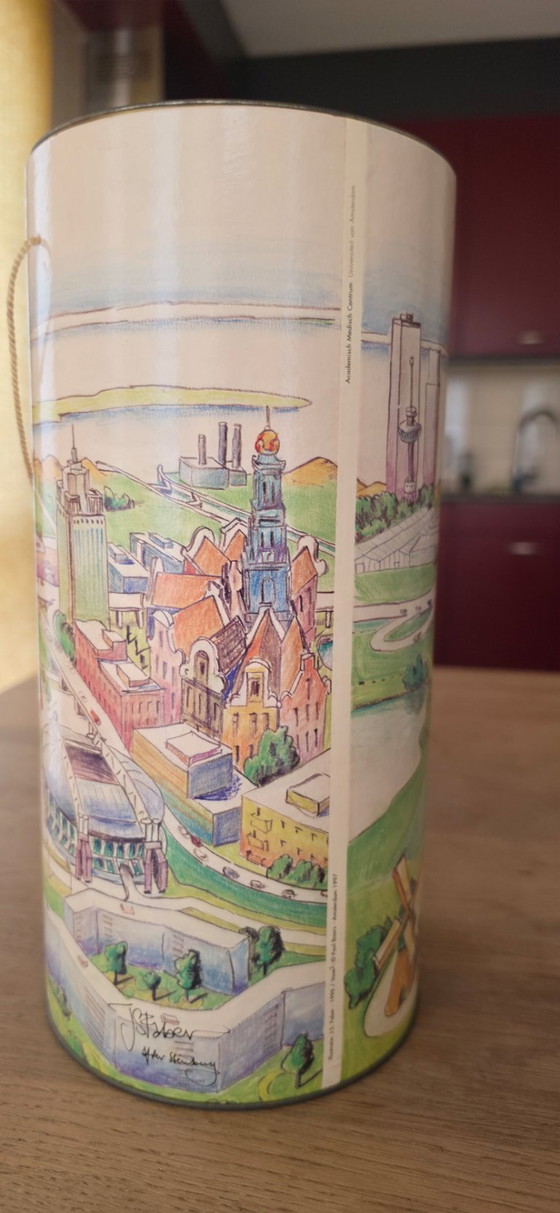 Image 1 of Paul Baars 'Vase2' (1997) – 100% COMPLETE with Original Technical Blueprint & AMC Map