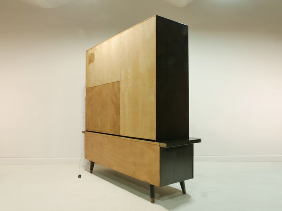 Image 1 of Credenza vintage con bancone bar, anni '50, Germania