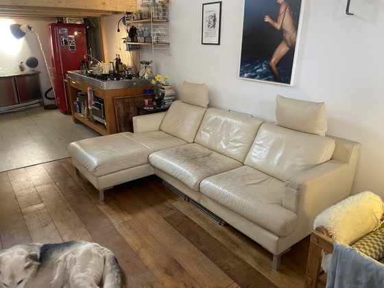 Image 1 of Divano di design De Sede DS-740 in pelle color crema