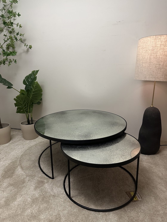 Image 1 of Ethnicraft salontafel set nesting clear showmodel
