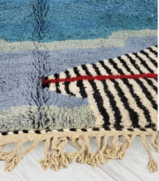 Image 1 of Tappeto berbero tradizionale in pura lana, tessuto a mano, 150/250 cm