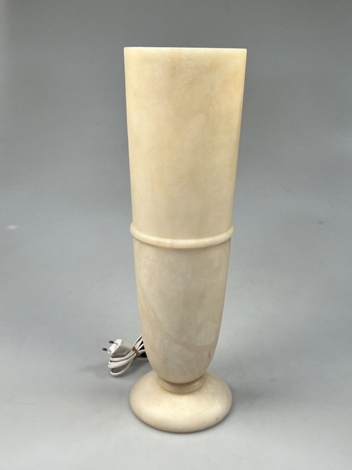 XL Alabaster Table Lamp, Spain 1980's