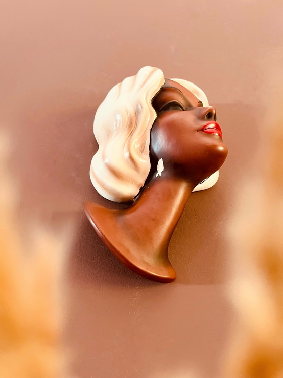 Image 1 of Escultura mural de Cortendorf de la década de 1950 (Marilyn Monroe)