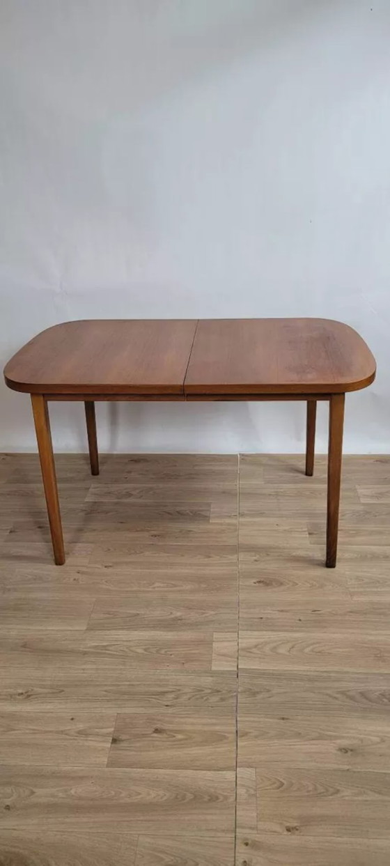 Image 1 of Table à manger scandinave vintage en teck – Suède, 1960