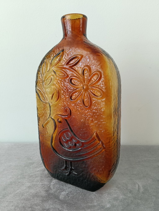 “Bird of Peace” / “Bird of Happiness” carafe / vase – Wayne Husted for Stelvia, Empoli, Italy (1960s)