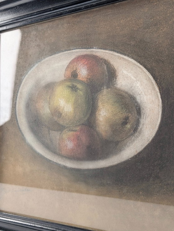 Still Life II - Dutch Pastel Drawing by Johan Hendrik Baartscheer, Early 20th Century – Paintings & Drawings (photo 7 of 9)