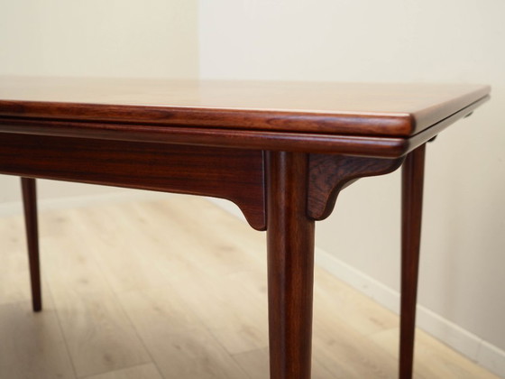 Image 1 of Mesa de palisandro, diseño danés, años 70, fabricante: Omann Jun, diseñador: Gunni Omann