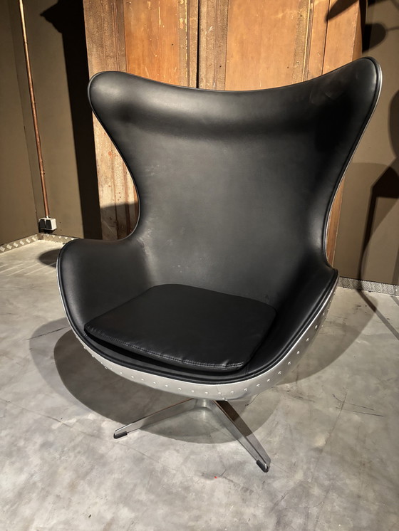 Image 1 of Timothy Oulton-stijl Egg-Chair 