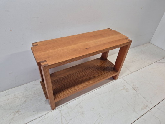 Image 1 of 3 benches S09 by Pierre Chapo from 1976, elm