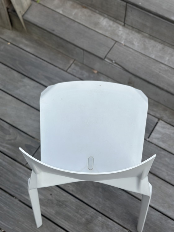 Image 1 of Kristalia Plana design stoelen – set van 6 – wit