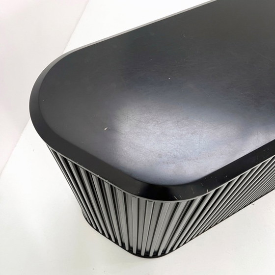 Image 1 of Credenza A'dammer nera di Aldo van de Nieuwelaar per Pastoe, anni '80