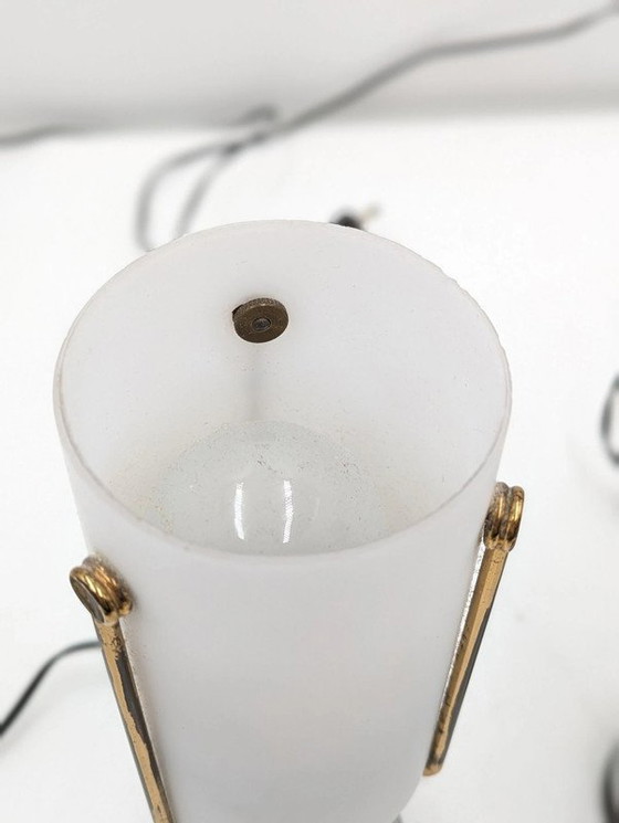 Image 1 of Pair of small table lamps from around the 1950s - Italian Manifacture