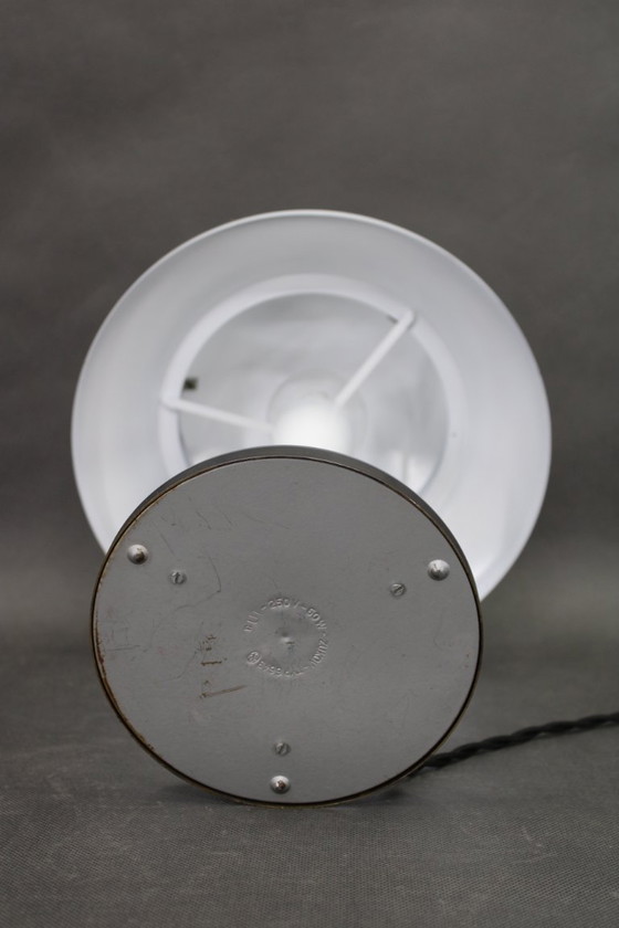 Image 1 of Mid Century Chrome Table Lamp Zukov Czechoslovakia 1970s