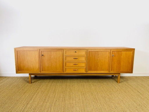 Credenza scandinava in teak, anni '60