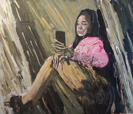 Image 1 of Artwork "Selfie" by Th. G. Kellnberger