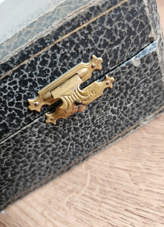 Image 1 of Prestigeträchtiges SFAM-Besteckset in einem Lancel-Paris-Etui, 29-teilig, versilbertes Metall, 1884, 100 g, Gesamtgewicht 3100 g