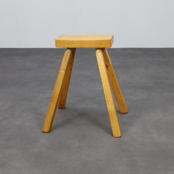 Image 1 of Vintage Stool Wood, 1970s