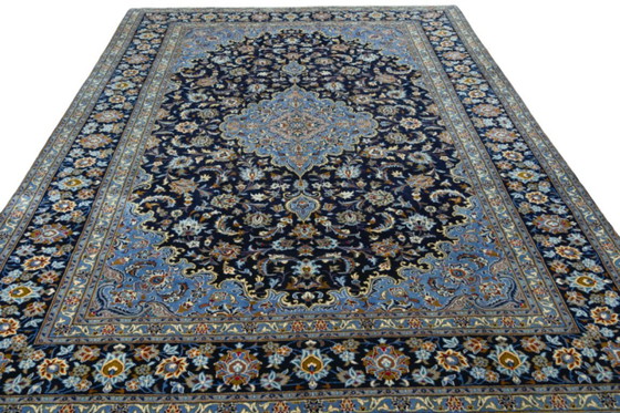 Image 1 of Handgeknoopt Kashan kurk Perzisch tapijt - 390 x 290 cm