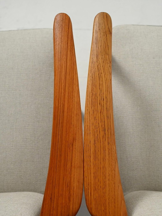 Image 1 of Coppia di poltrone scandinave in teak, anni '50-'60