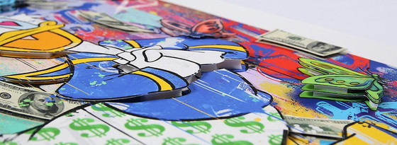 Image 1 of Allen, Ben - Donald Duck - 3D constructie, 2022 - Handgesigneerd E.A.