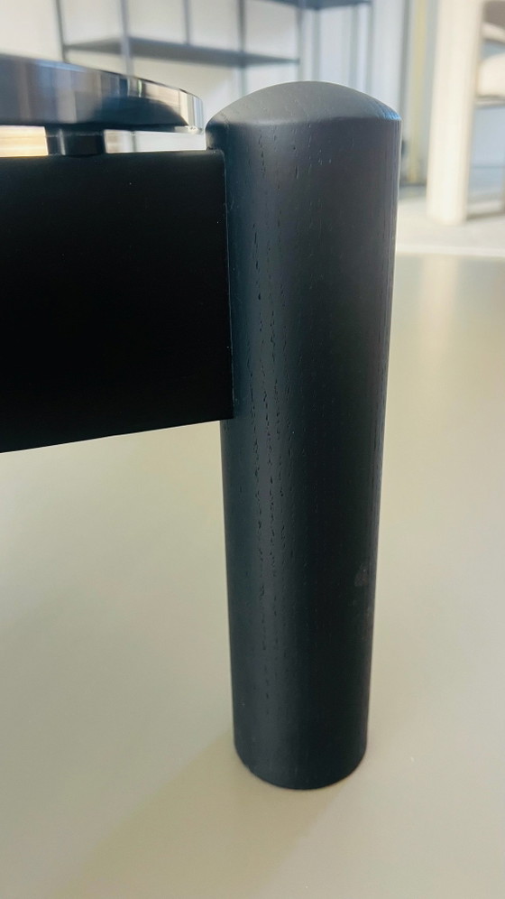 Cassina Table à Plateau - Design Couchtisch – Couchtische, Glas, Holz (photo 10 of 10)