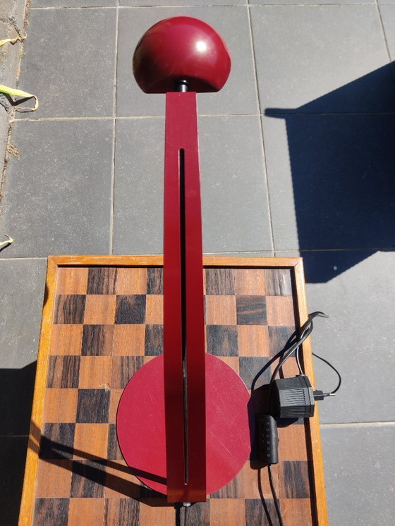 Image 1 of Dutch Design - Model B1412 - Halogen - Bordeaux - 80's