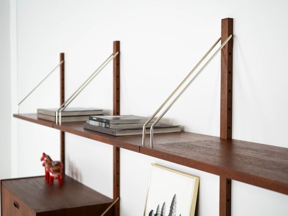 Image 1 of Teak shelving unit, Danish design, 1960s, manufactured in Denmark