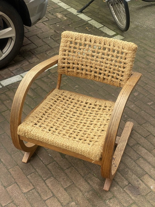 Fauteuil Bas van Pelt 1936 -chaise corde audoux minet