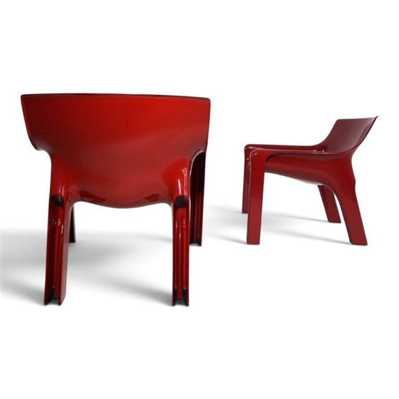 Vico Magistretti Vicario Set of 2 Lounge Chairs for Artemide, 1970 – Armchairs, Plastic (photo 18 of 20)