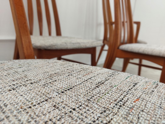 Image 1 of Juego de 6 sillas "EVA" de Niels Koefoed - restauradas.