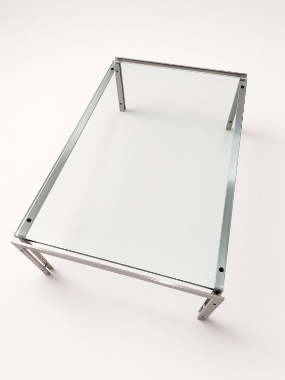 Hank Kwint Metaform M-1 coffee table – Glass, Metal (photo 2 of 8)