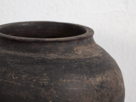 Vase en céramique ancien style wabi sabi (c.1900) #4 – Ceramic (photo 13 of 28)