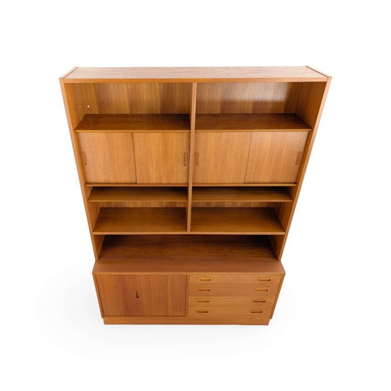 Poul Hundevad Libreria Mid-century in Teak Mobile Design Danese, Librerie, Legno, Marrone (foto 2 di 10)