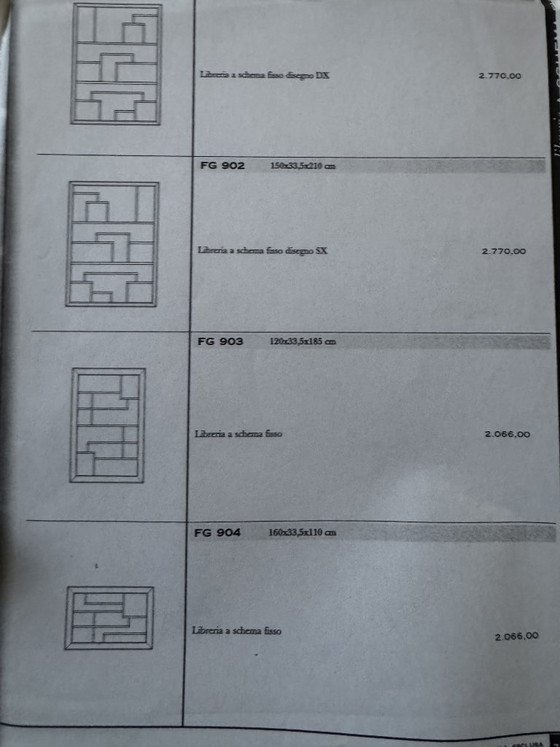 Image 1 of Marchetti Vanalite FG 903 – Mensola di design italiana (Prezzo al dettaglio € 2.066)