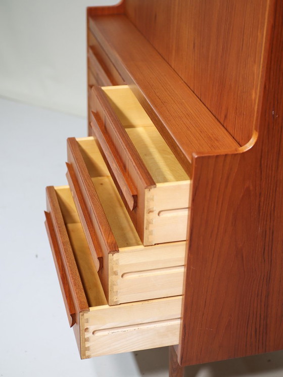 Image 1 of Secretaire Sigfred Omann Ølholm teck danois