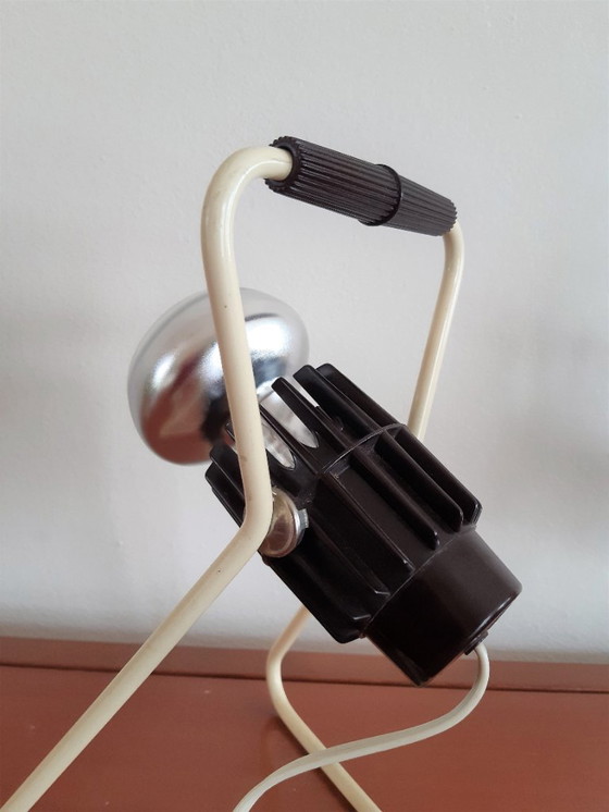 Image 1 of Lampada Philips infraphil (design olandese) lampada vintage, modificata!