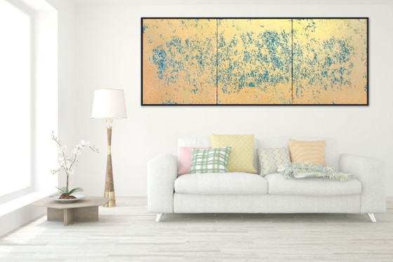 Image 1 of Jürgen Angeler - Green Golden Galaxy