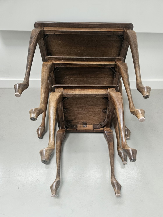 Image 1 of Queen Anne nesting tables