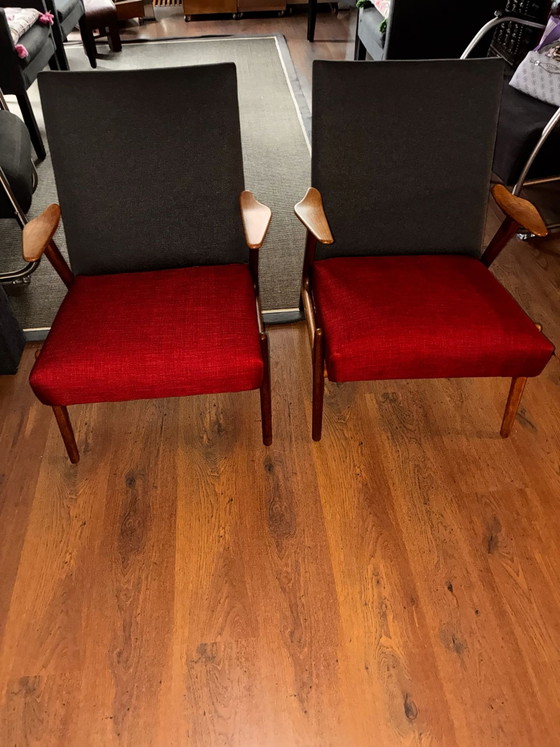 Image 1 of Vintage chairs 40s/50s Louis v. Teeffelen