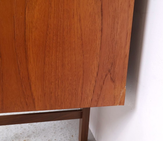 Image 1 of Deens vintage design teak highboard met lades, 1960s